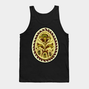 Ukrainian easter egg designe Tank Top